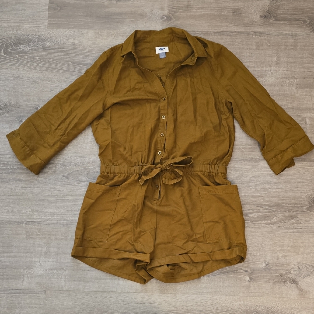Old Navy Brown Jumpsuit
